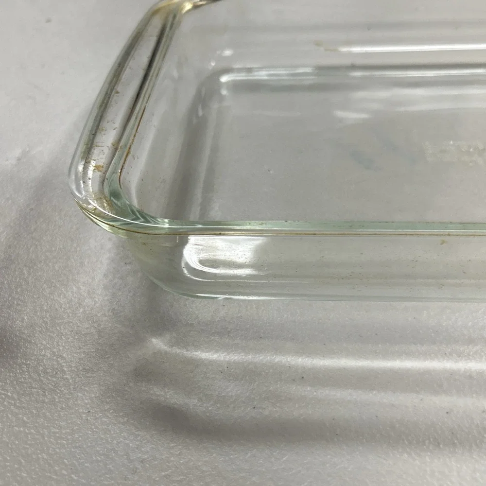 Vintage Pyrex Clear Baking Casserole Dish 233 13
